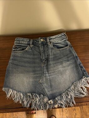 We the Free Denim Skirt